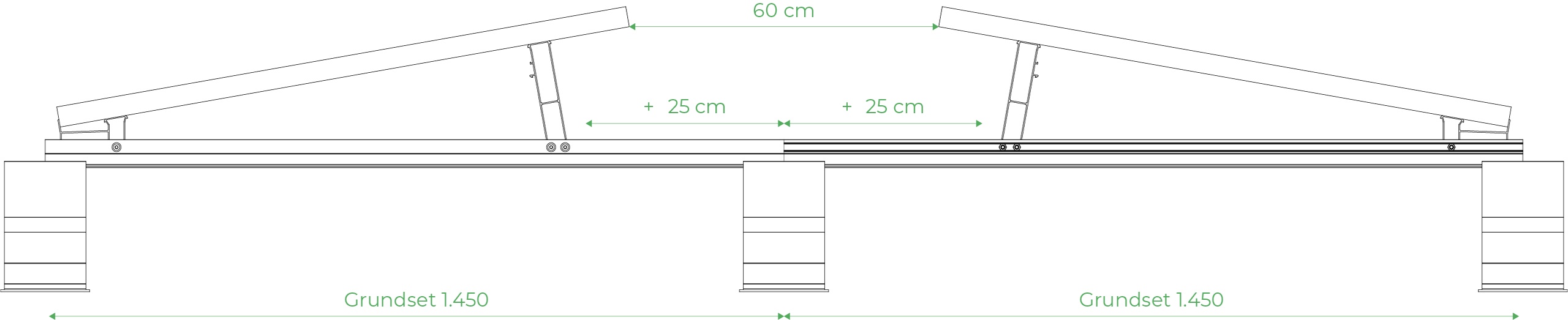 pv-montagesystem-flachdach-baugruppe-aero-green-ohne-grundprofil-grosser-gang