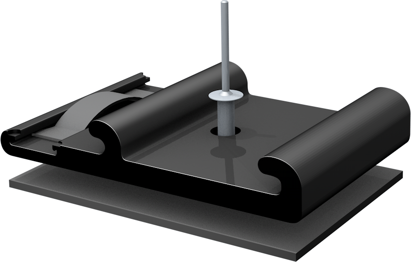 pv montagesystem trapezblech komponente safeclickniete black 01